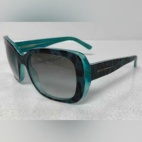 Dolce & Gabbana Teal and Black Sunglasses - Picture 3 of 8